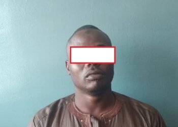 OLOUGBADE ABOU Machioudi, le taximan fouettard a été arrêté par la police ce 14 avril 2022
