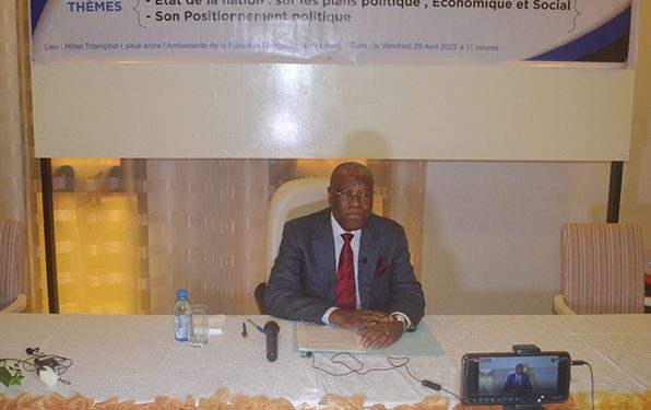 Albert Ondo Ossa candidat à la candidature de l'élection présidentielle de 2023