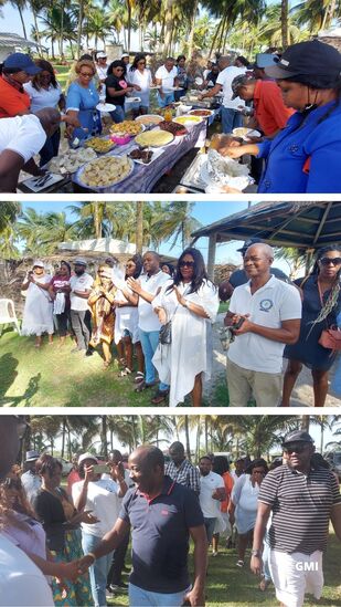 uelques moments mémorables de la fête des mères célébrée en apothéose par Agir ensemble pour le Gabon à la plage La Cocoteraie 
