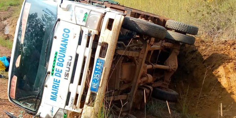 Accident de Boumango avec le maire commerçant au volant faisant plusieurs blessés