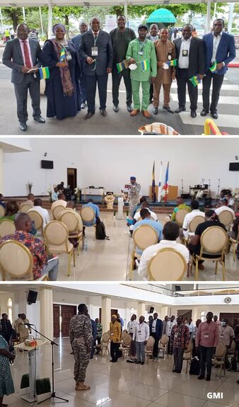 Quelques images du première jour de.la formation des aumôniers et juges de paix