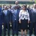 Photo de famille des banquiers de la CEMAC prêts à relancer l’économie en présence du ministre de l'économie du Gabon Jeanine Roboty epse Mbou