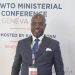 Le ministre du Commerce du Gabon, Yves Fernand Manfoumbi, appui la réforme de l'OMC