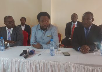 Le Révérend Prophète Max Alexandre Ngoua, le Coordinateur de l'OCP faisant l'autopsie de la menace de paix dans le pays @Gabonmailinfos