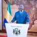 Le président Ali Bongo Ondimba lors de la lecture de l'intégralité de son discours sur les avantages de l'adhésion au Commonwealth