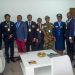 Les juges de Paix de la Conacce Chaplains Gabon chez le ministre du Commerce et des PME Yves Fernand Manfoumbi