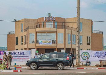 Inauguration du nouveau siège du PDG à Franceville