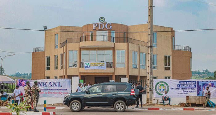 Inauguration du nouveau siège du PDG à Franceville