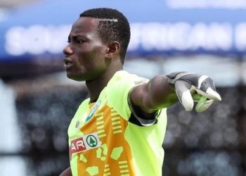 Jean-Noël Amonome, le gardien des Panthères élu meilleur gardien des éliminatoires de la CAN 2023 par la CAF