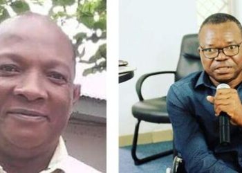 Georges Mpaga et Marc Ona Essangui acteurs des droits de l'homme interdits de voir Zibi, BLA et Yama à la prison centrale de Libreville