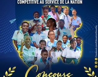 Affiche du concours national des meilleurs élèves dont le début de la correction des épreuves a eu lieu vendredi dernier.