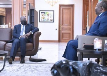 Charles Mba Ekome en VIP chez Ali Bongo Ondimba