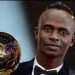 Sadio Mane et son deuxième ballon d'Or africain qu'il reçoit