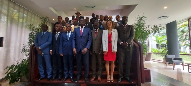 Photo de famille du segment politique ECOFAC 6