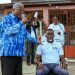 Le vice-président du PRC, Oddou Mba Christian, lors de l'installation de la responsable de l'une des structures de base à Nzeng-Ayong