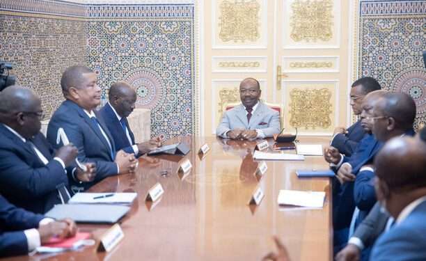 Le nouveau bureau de la CPG chez le président Ali Bongo Ondimba