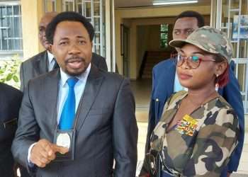Le vice-président de la Conacce Chaplains le Révérend Max Alexandre Ngoua au sortir de l'audience chez le ministre des Sports