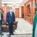 M. Quian Rong PDG AVIC-INTL et le président Ali Bongo Ondimba