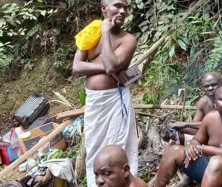 Le groupe de marabouts arrêtés à Okondja