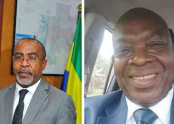 Le SG du Ministère du Pétrole, à gauche, et le DGEL à la retraite Safiou Abdul Gafare