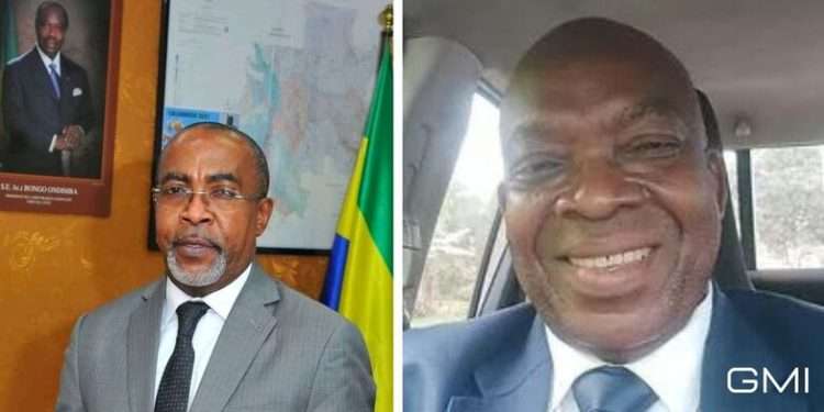 Le SG du Ministère du Pétrole, à gauche, et le DGEL à la retraite Safiou Abdul Gafare