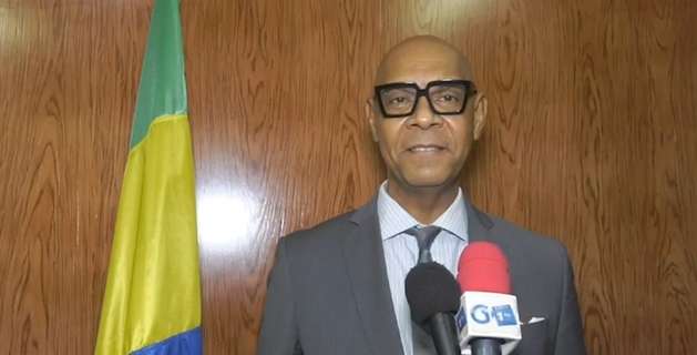 Le représentant résident du FNUAP au Gabon, Auguste Kpognon parlant des auto-entrepreneurs gabonais 