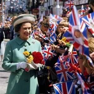 La reine Elizabeth II alors très jeune 