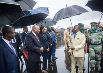 Ali Bongo à Port-Gentil sous enfumage de ses collaborateurs