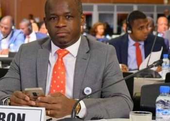 Le nouveau ministre délégué des Affaires étrangères Herman Immongault