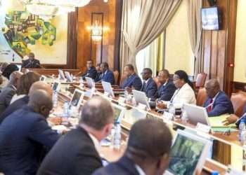 Conseil des ministres présidé par Ali Bongo après le réaménagement ministériel d'hier