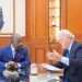 Jonathan Peter Marland, Président du Conseil des Entreprises et de l’Investissement du Commonwealth et Ali Bongo