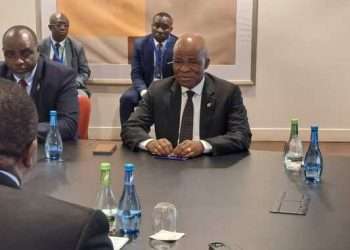 Le président Faustin Boukoubi à l'Assemblée de l’Union interparlementaire à Kigali