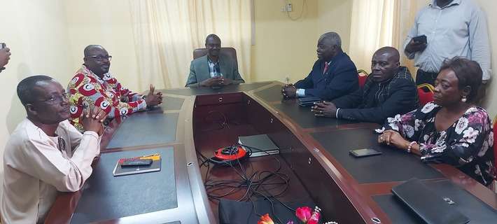 Séance de travail bureau de l'EACMG et le comité de pilotage de la Convention 