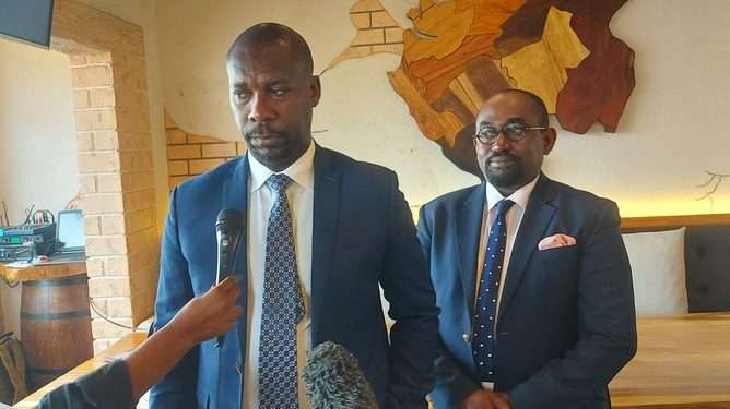 Le Manager Général de Manstrict, David Mbouroukounda, le responsable du projet sur le numérique de la DGI