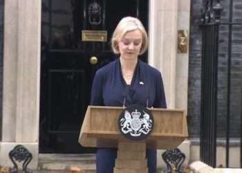 Le Premier ministre britannique Liz Truss démissionne