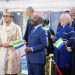 Le président Ali Bongo à la cérémonie de levée du drapeau à Londres