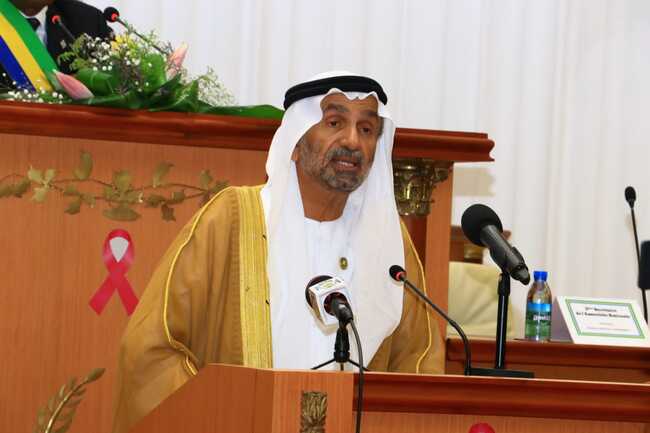Le président du Parlement international pour la Tolérance et la Paix Ahmed Bin Muhammad Jarwan