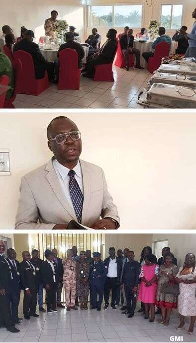 Quelques moments de la journée de l'agapé de la Conacce Chaplains