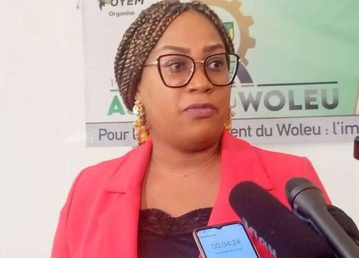 Ndutum Ndong Audrey, Coordinatrice en charge des thèmes de référence des Assises du Woleu