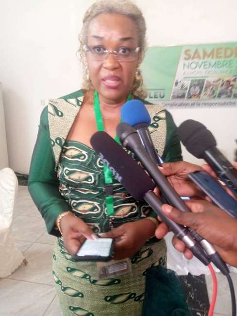 Clémence Ella Assa, la SG du comité préparatoire 