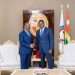 Ali Bongo à gauche et son homologue Faure Essozimna Gnassingbé à Lomé