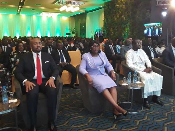 Vue partielle de quelques autorités présentes aux 30 ans d'anniversaire de la CIMA au Radisson Blu de Libreville 