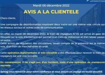 La Setrag s'insurge contre la campagne de désinformation