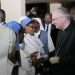 Le cardinal Pietro Parolin, émissaire du pape François venu pour les 40 ans de l'arrivée du pape Jean Paul II au Gabon