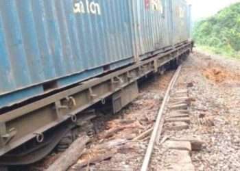 Déraillement d'un train à Ndjolé