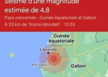 Léger tremblement de terre à Libreville et à Lambaréné