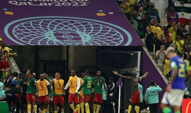 Le Cameroun bat le Brésil (1-0) ce vendredi 02 décembre en coupe du monde 2022