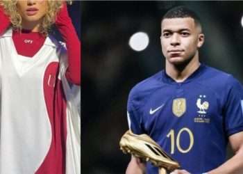 La nouvelle petite amie de Kylian Mbappé, à gauche