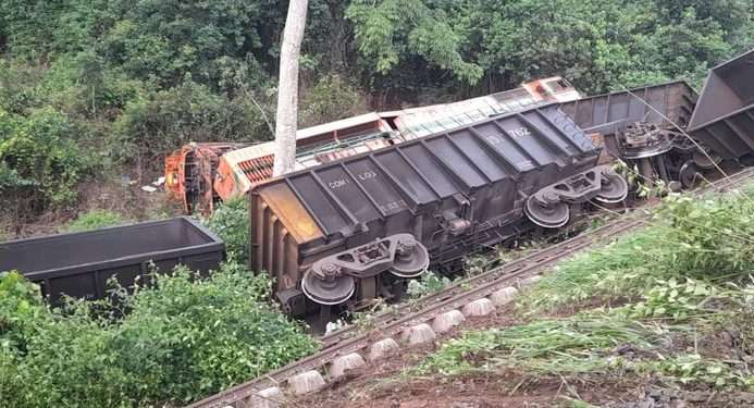 La Setrag annonce le déraillement d'un train minier avec interruption de circulation