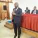 Le SG du PDG Steeve Nzegho Diecko devant la communauté Mèmbè